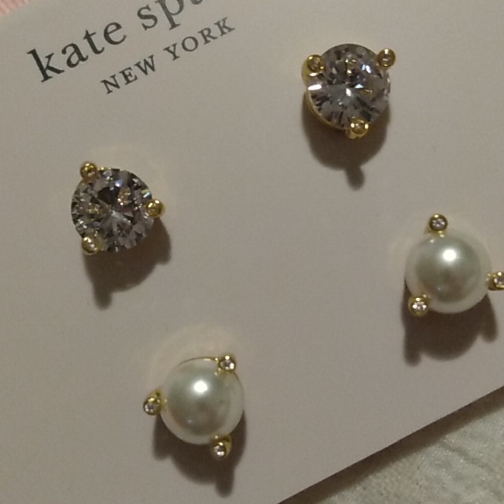 Kate Spade earring set - Picture 2 of 6
